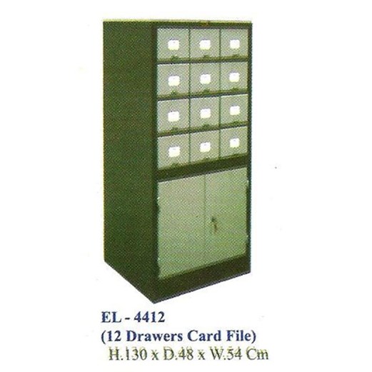 Lemari kantor ELITE EL 4412 (Card File)
